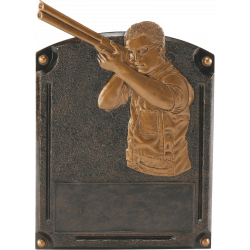 Legend of Fame Trap Shooter Trophy Plaque